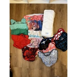 14 Alva Baby  Flip Nicki's Cloth Diapers and 14‎ Inserts